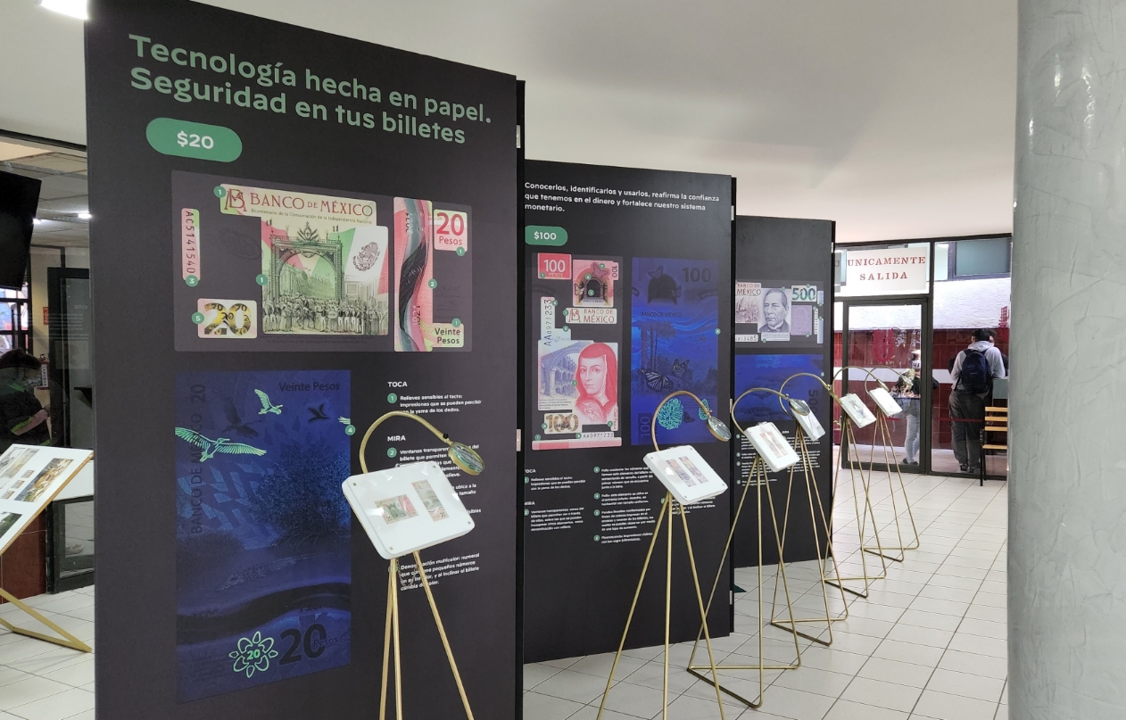 Familia de billetes - Sede IPN