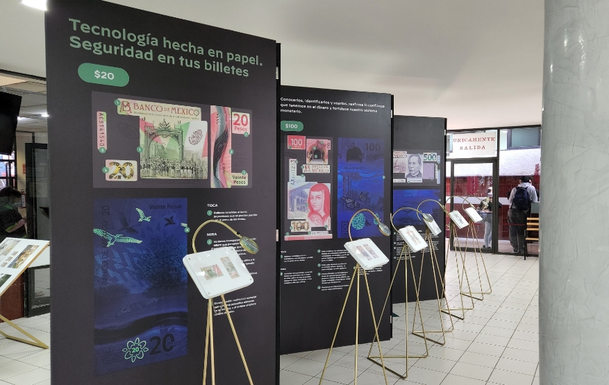 Familia de billetes - Sede IPN