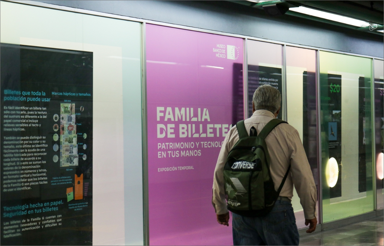 Familia de billetes - Sede IPN