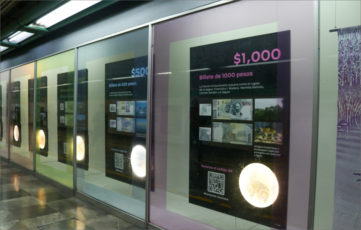 Familia de billetes - Sede IPN