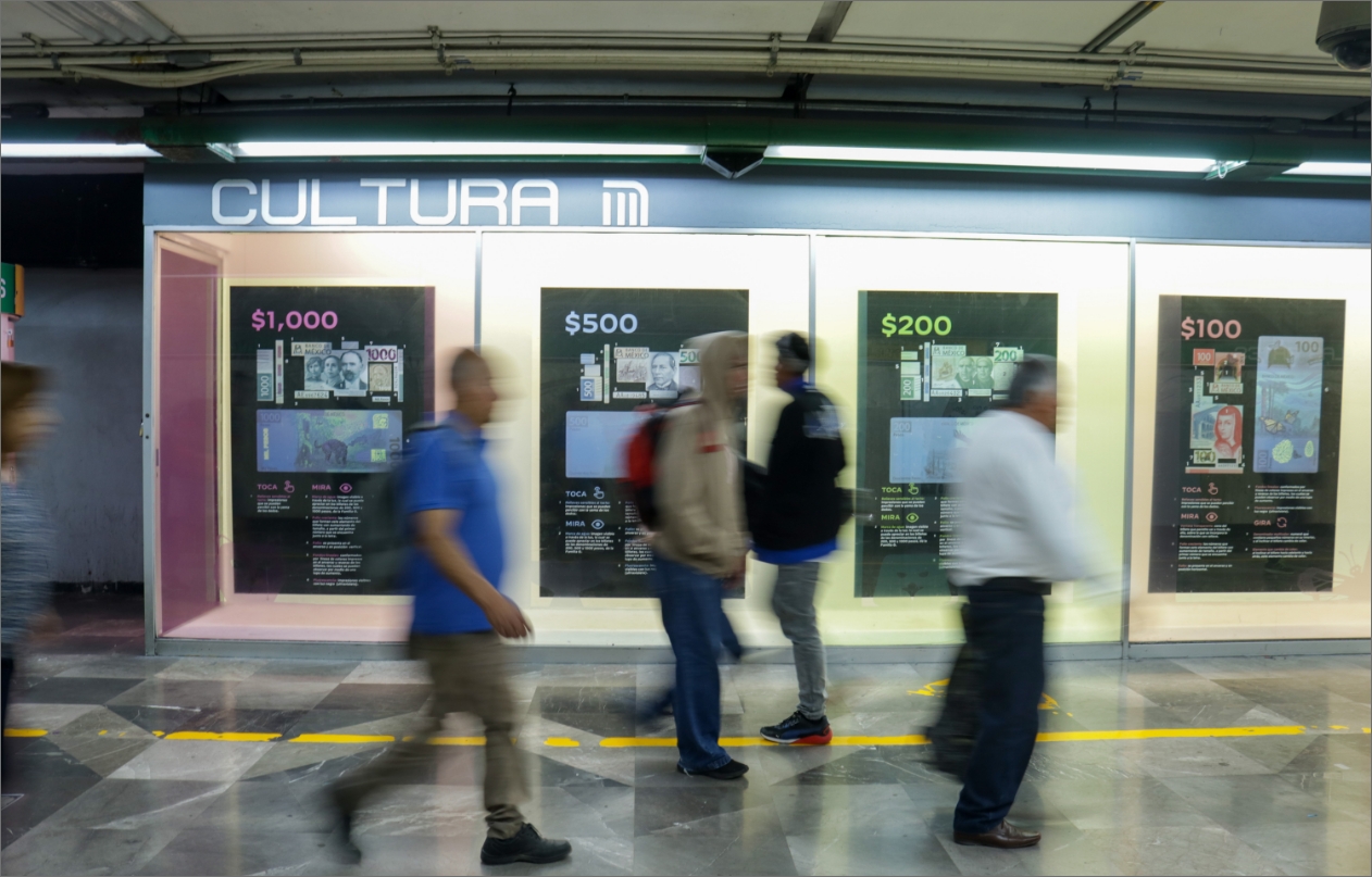 Familia de billetes - Sede IPN