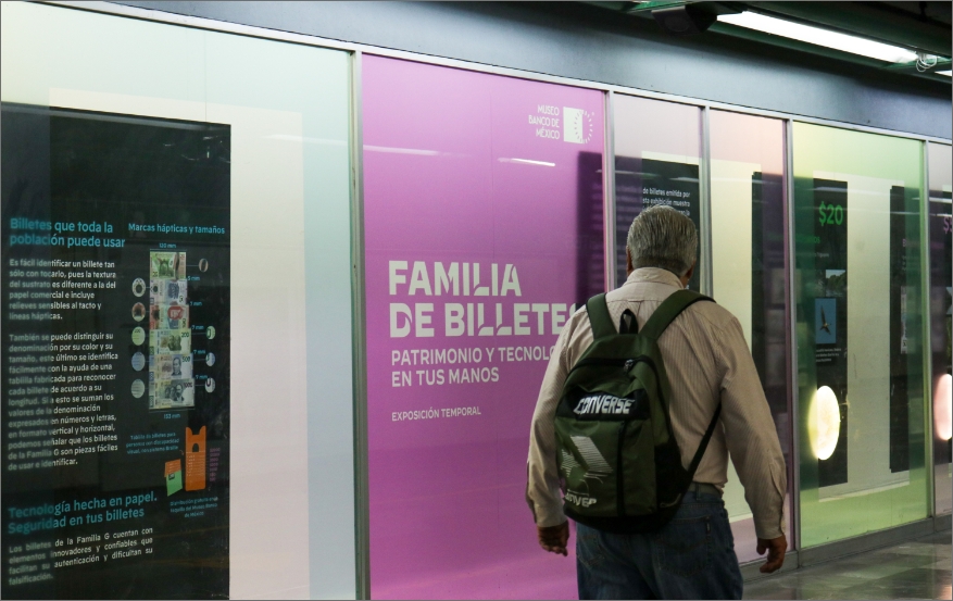 Familia de billetes - Sede IPN