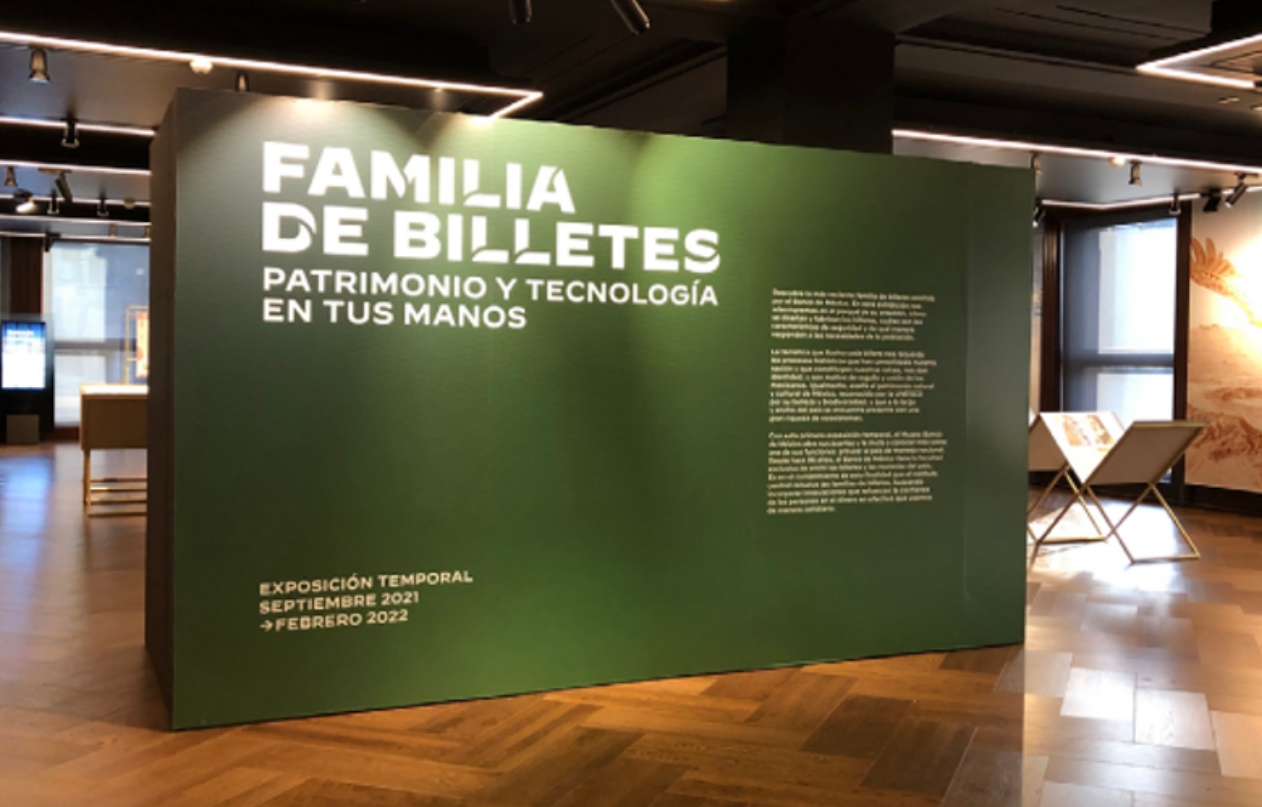 Familia de billetes - Sede IPN