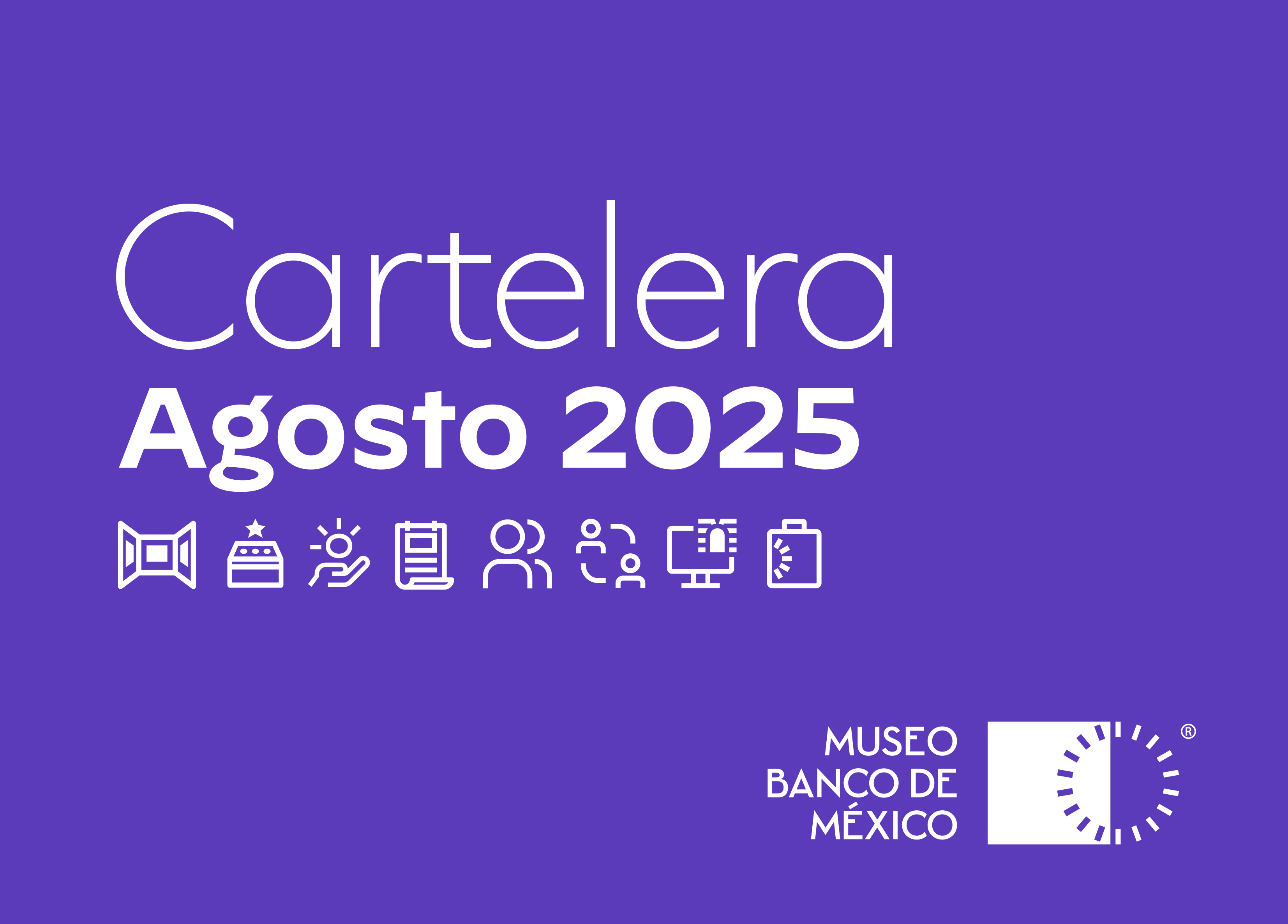 Cartelera Agosto 2025