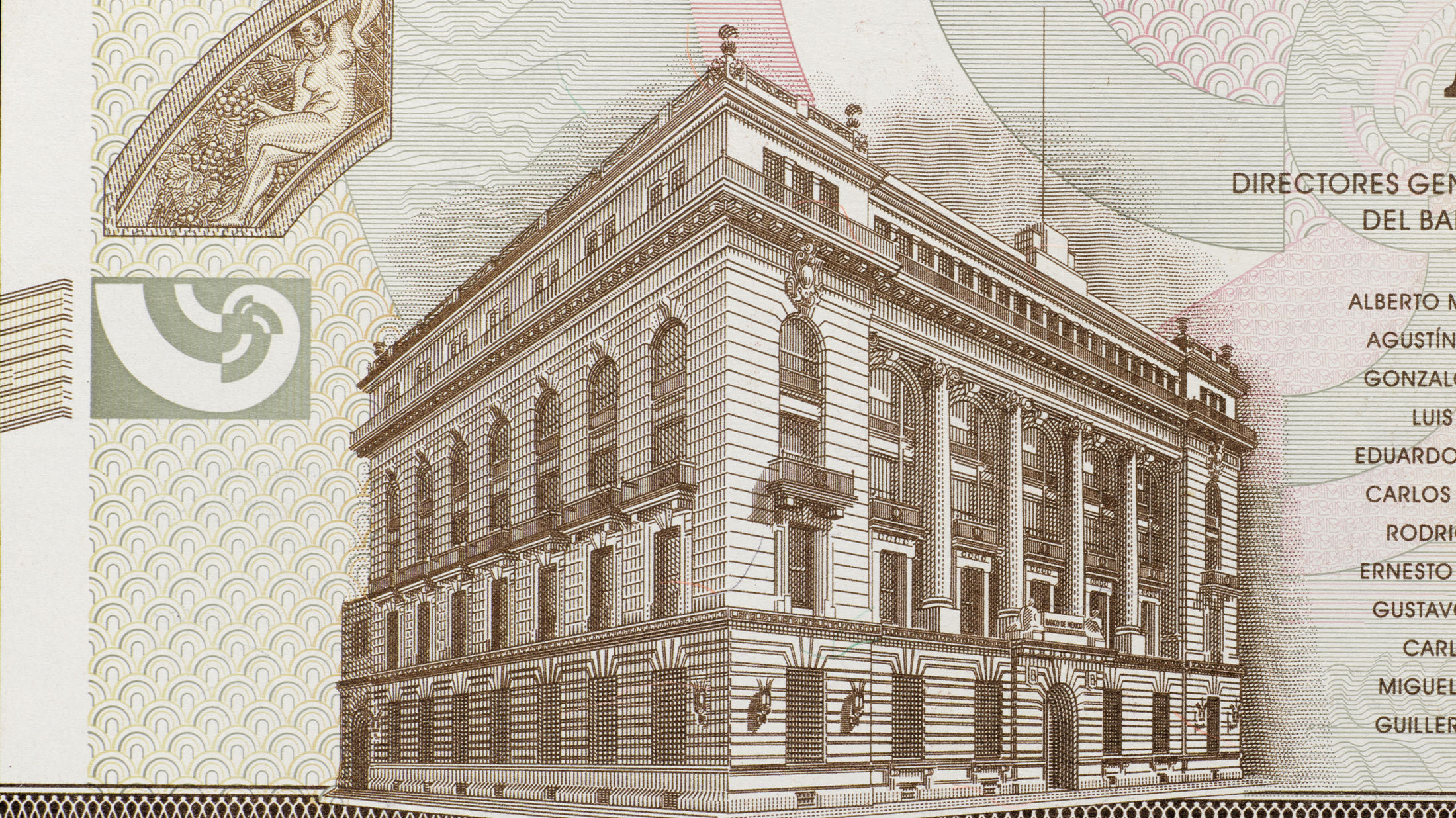 Historia del edificio principal
                        del Banco de México